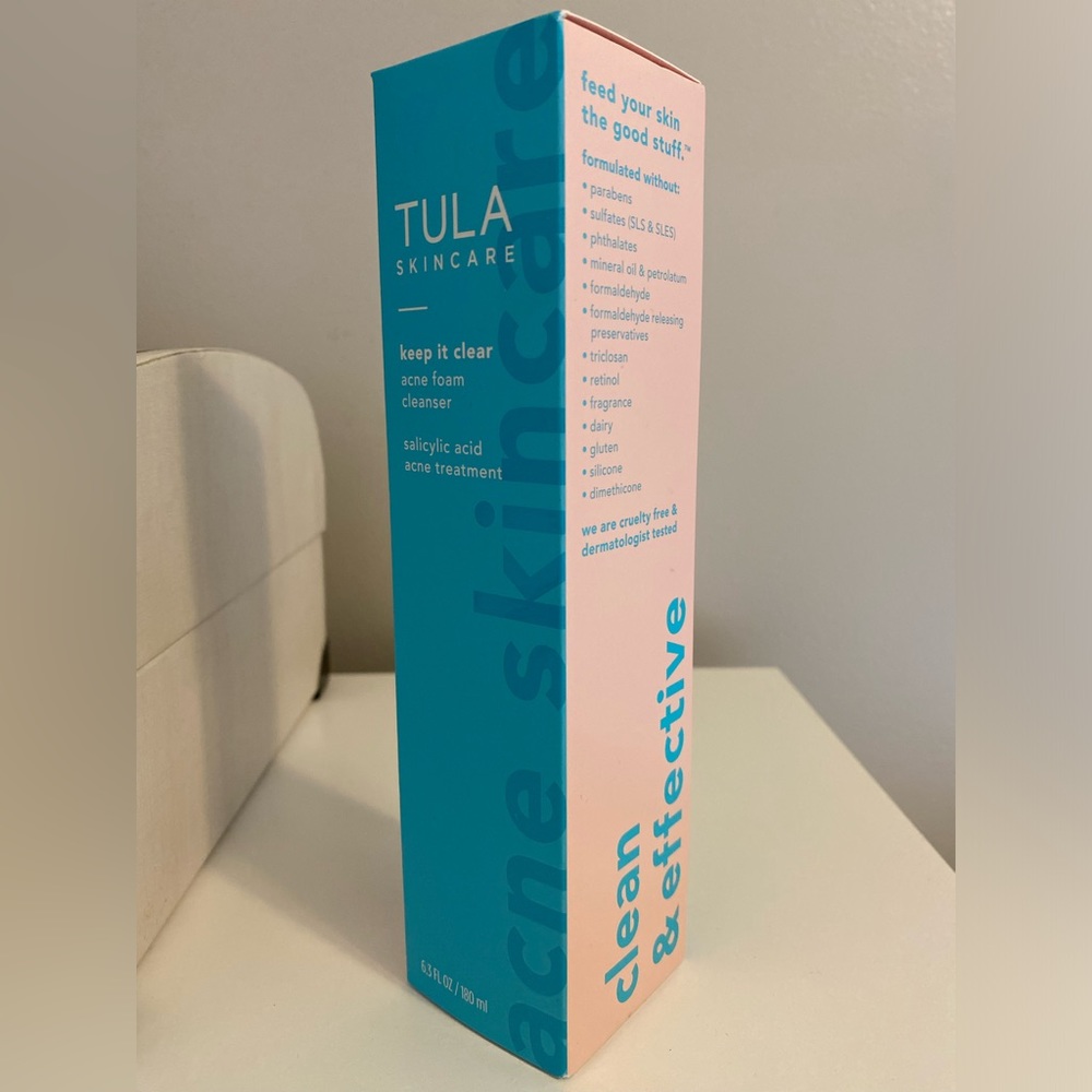 TULA Keep It Clear Acne Foam Cleanser NIB